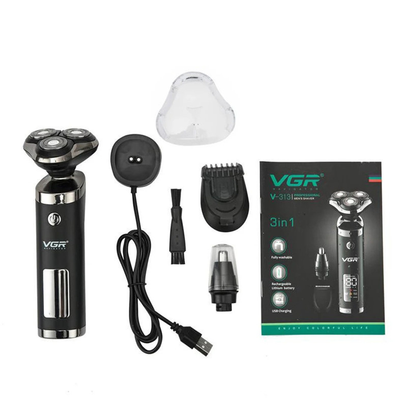 ماشین اصلاح موی صورت وی جی ار مدل V-313