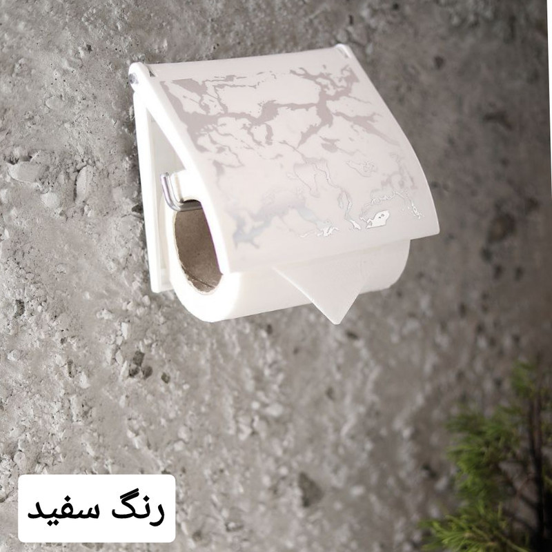 پایه رول دستمال کاغذی مدل ماربل