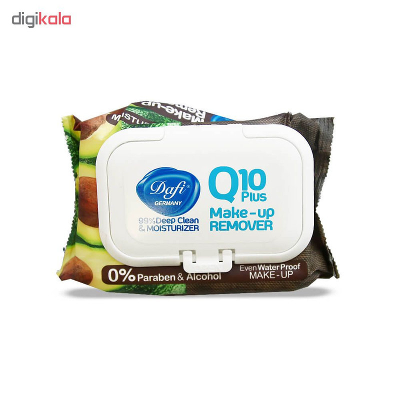 دستمال مرطوب آرایشی دافی مدل Q10 Plus آبرسان بسته 27 عددی