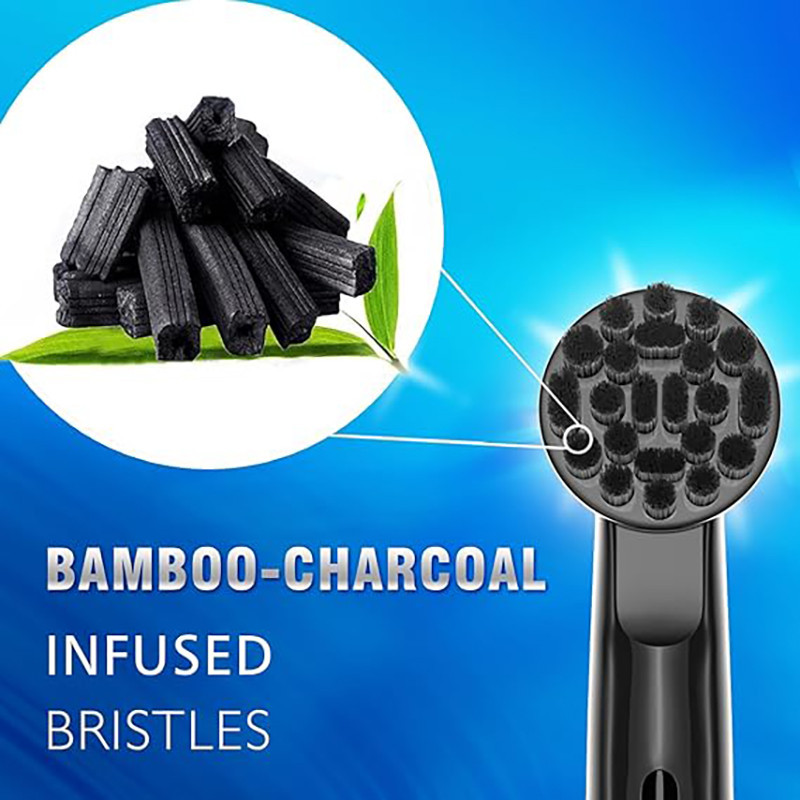 سری یدک مسواک برقی مدل Charcoal Pro بسته 4 عددی