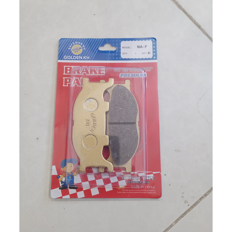لنت ترمز جلو دیسکی موتور سیکلت گلدن کی اچ مدل NA180 مناسب برای اس وای ام و گلکسی مجموعه 2 عددی