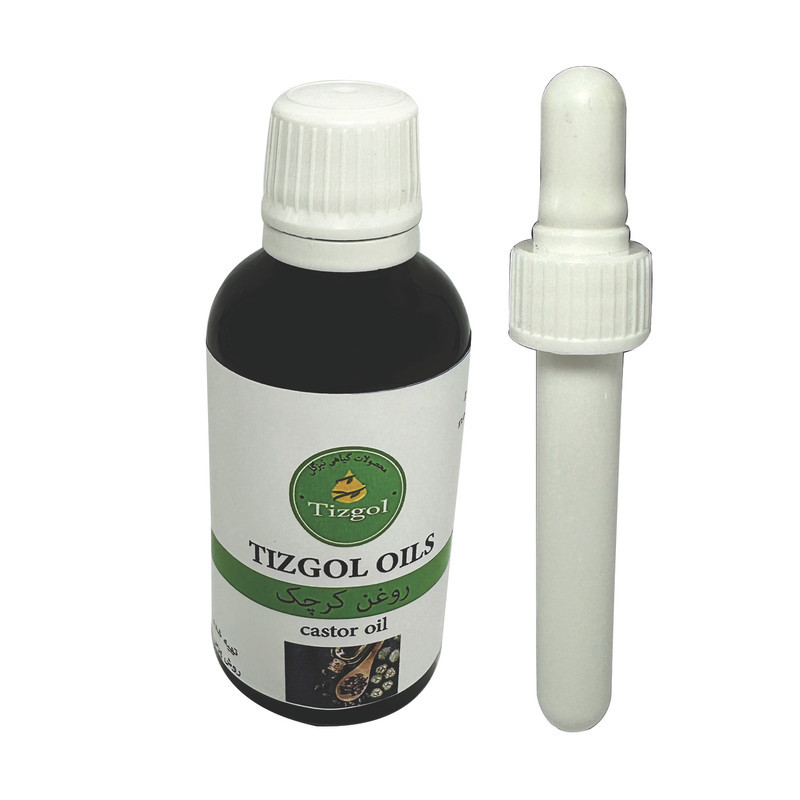 روغن کرچک تیزگل مدل 001 حجم 100 میلی لیتر بسته 2 عددی
