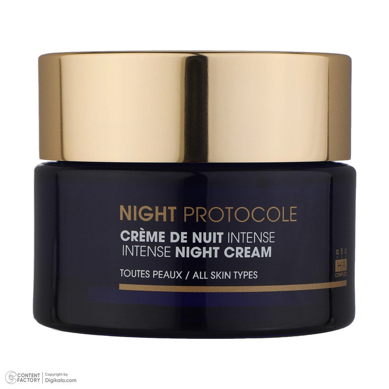 کرم ضد چروک درمدن مدل Night Protocole مناسب انواع پوست تحت لیسانس حجم 50 میلی لیتر