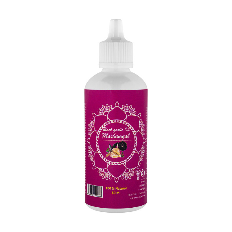 روغن مو مرهم یاب مدل سیر سیاه مناسب انواع مو حجم 80 میلی لیتر