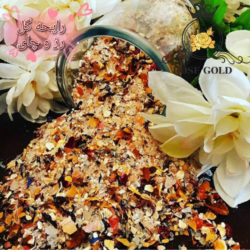 نمک حمام رز گلد مدل Star Mix 6 وزن 1000 گرم