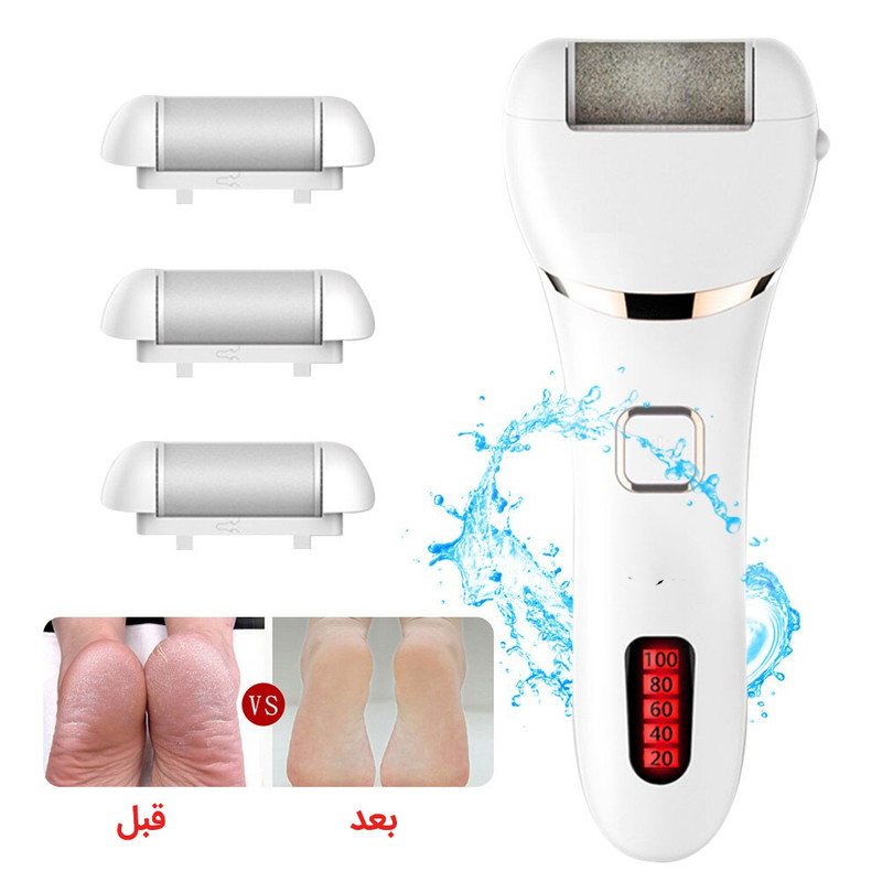 سنگ پا برقی مدل CA001 به همراه سری یدک بسته 2 عددی
