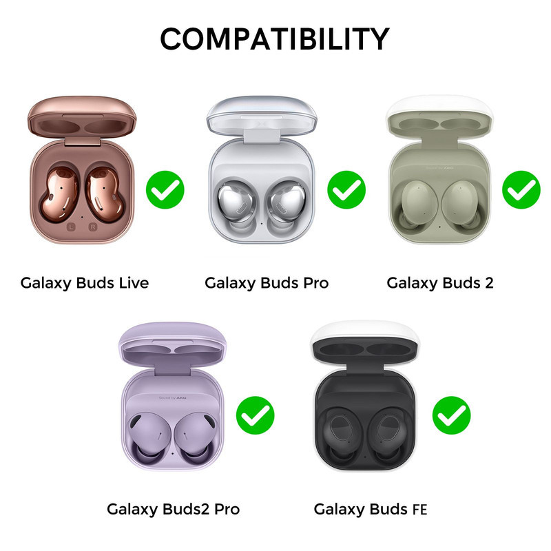 کاور هندزفری آهااستایل مدل JY10 مناسب برای کیس هدفون سامسونگ Galaxy Buds Live  Buds Pro  Buds 2  Buds2 Pro  Buds Fe