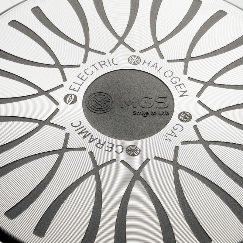 تابه ام جی اس مدل Deep Fry Pan سایز 24