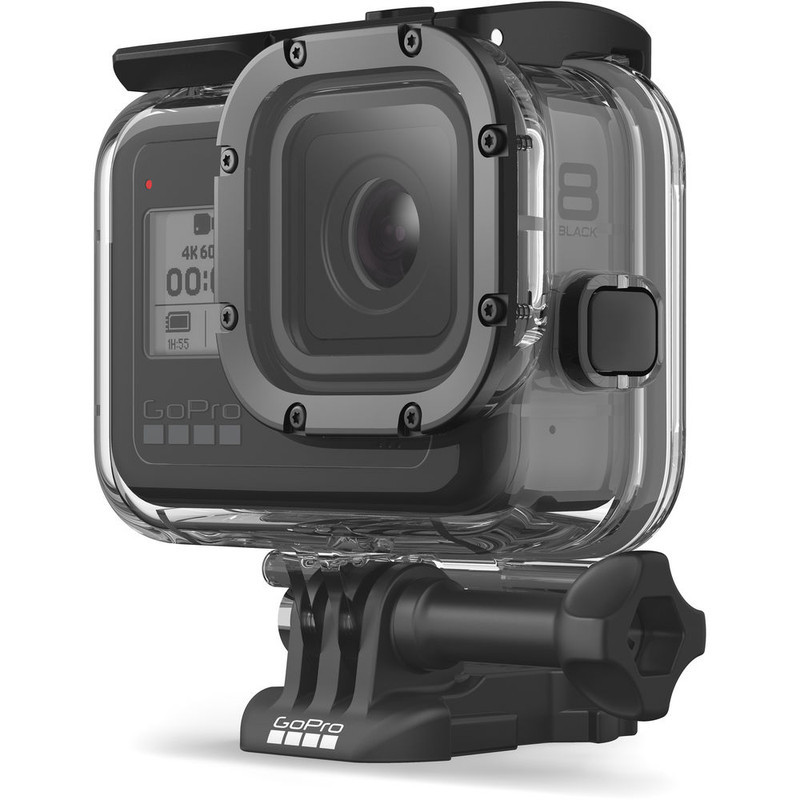 کاور  ضد آب گوپرو مدل GP4 مناسب برای دوربین ورزشی گوپرو HERO 8 Black
