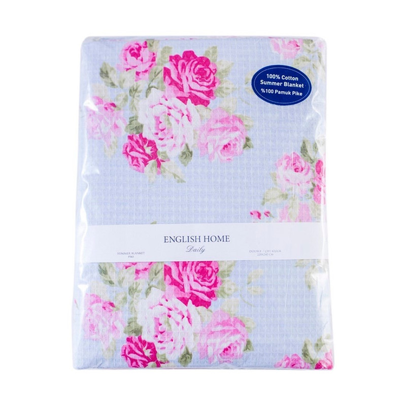 روتختی یک نفره انگلیش هوم مدل Cherry Rose سایز 220x150 سانتی‌متر