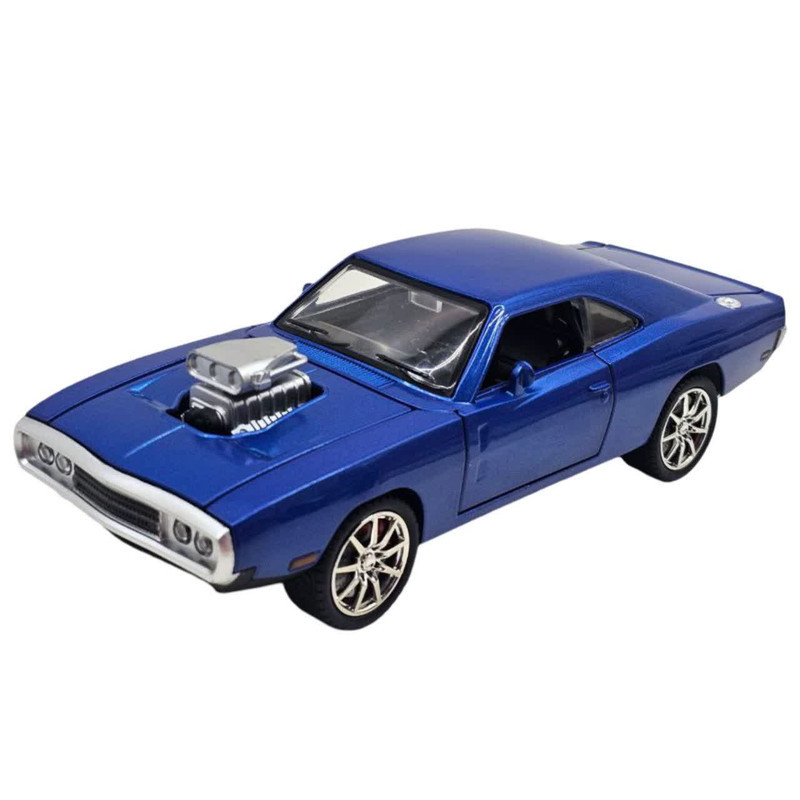 ماکت ماشین ناب سل مدل دوج چارجر 1970 پونتیاک سریع و خشن فلزی چراغدار موزیکال کد DODGE CHARGER 1970 FAST &FURIOUS SCALE 1:24