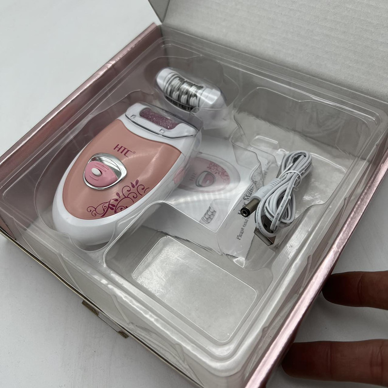سنگ پا برقی و اپیلاتور اچ تی سی مدل HL-022