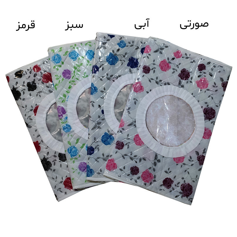 کاور ماشین لباسشویی مدل گل کد F1025
