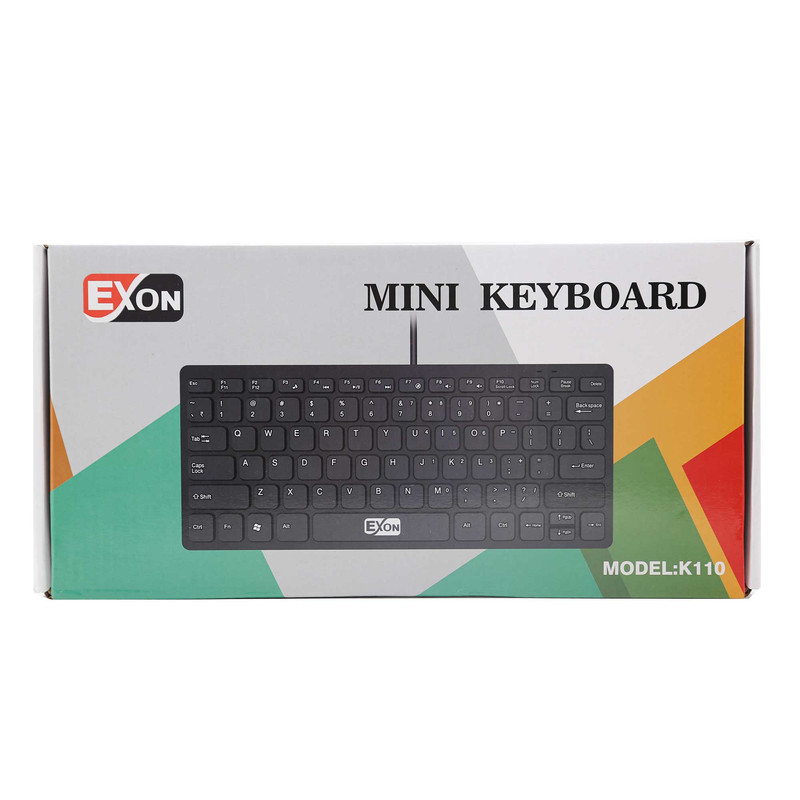 کیبورد اکسون مدل K110، tenkeyless