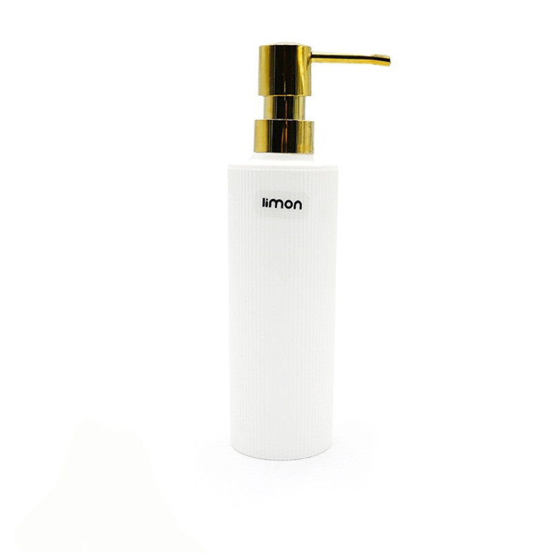 پمپ مایع دستشویی رومیزی لیمون مدل شیاردار کد HS2159