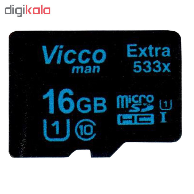 کارت حافظه microSDHC مدل Extra 533x کلاس 10 استاندارد UHS-I U1 سرعت 80MBps ظرفیت 16 گیگابایت