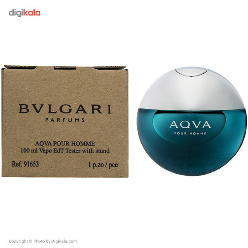 تستر ادو تویلت مردانه بولگاری مدل Aqva Pour Homme حجم 100 میلی لیتر