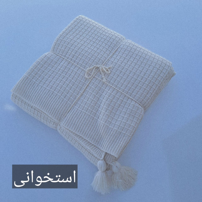 شال مبل و تخت مدل بیسکویتی سایز 150×300 سانتی متر