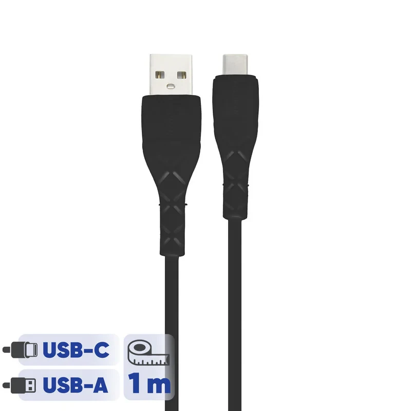 کابل تبدیل USB به USB-C کلومن مدل KD-03 طول 1 متر
