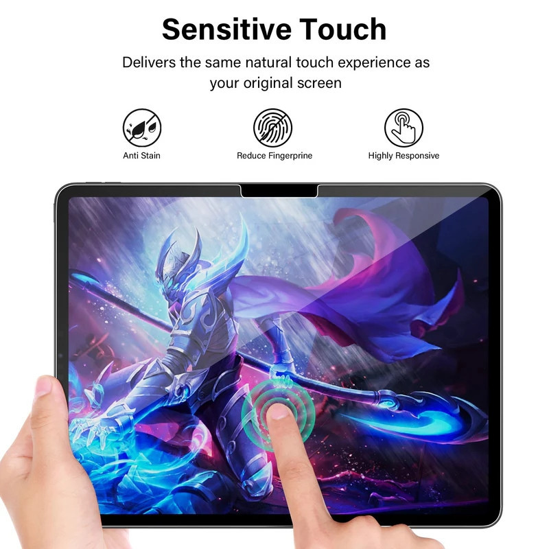 محافظ صفحه نمایش شیشه ای بادیگارد مدل TbG مناسب برای تبلت اپل  iPad Pro 11 2024 M4  iPad Pro 11 2025 M5
