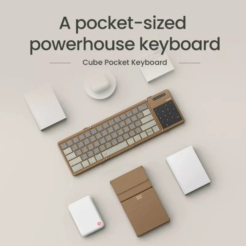 کیبورد نیلکین مدل Portable Cube Pocket Keyboard