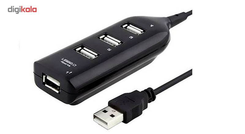 هاب 4 پورت USB 2.0 مدل HI-SPEED