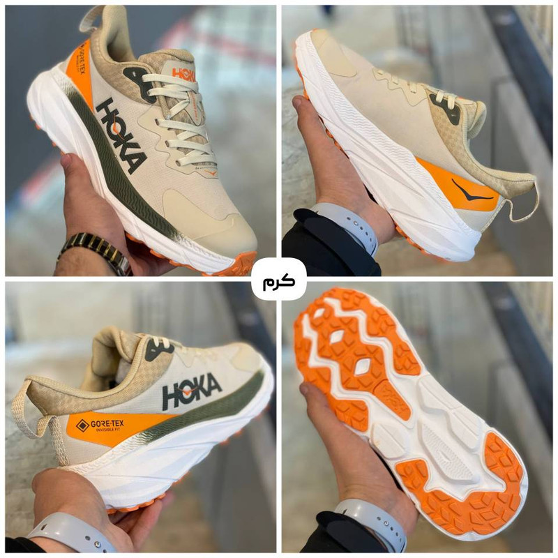 کفش پیاده روی مردانه هوکا مدل challenger goretex