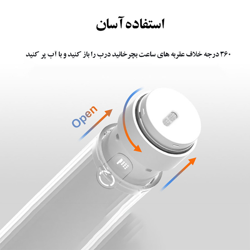 خودشور سفری مدل تاشو کامپکت Sorbo-180ML
