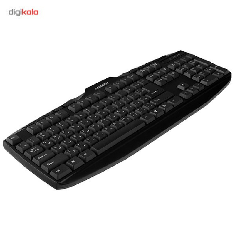 کیبورد گرین مدل GK-302، سوییچ ممبران، Full-Size