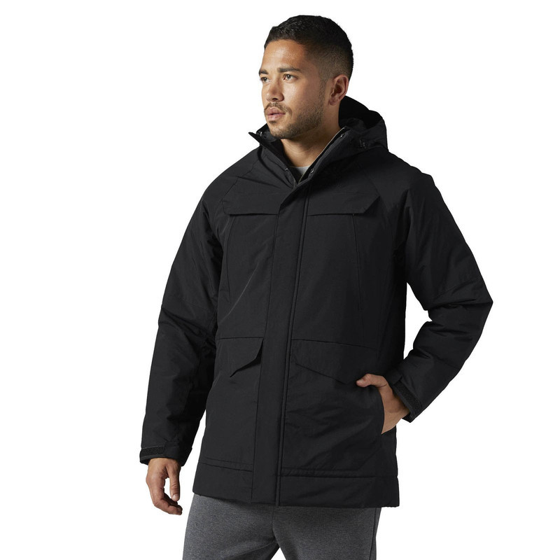 کاپشن بلند مردانه مدل RBK-PARKA-BQ2773