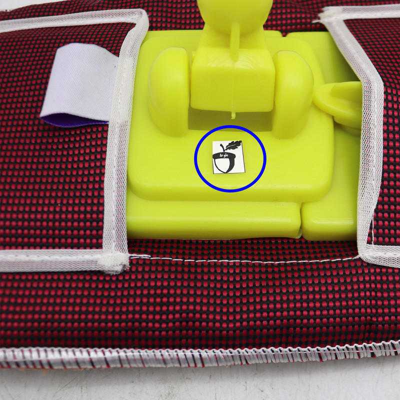 یدک زمین شوی مدل بلوط حوله ای کد YP-BEIZI-38CM