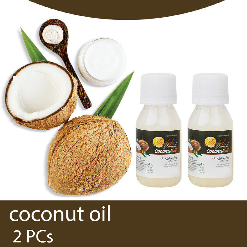 روغن بدن فدک تانیش مدل Coconut حجم 50 میلی لیتر مجموعه 2 عددی