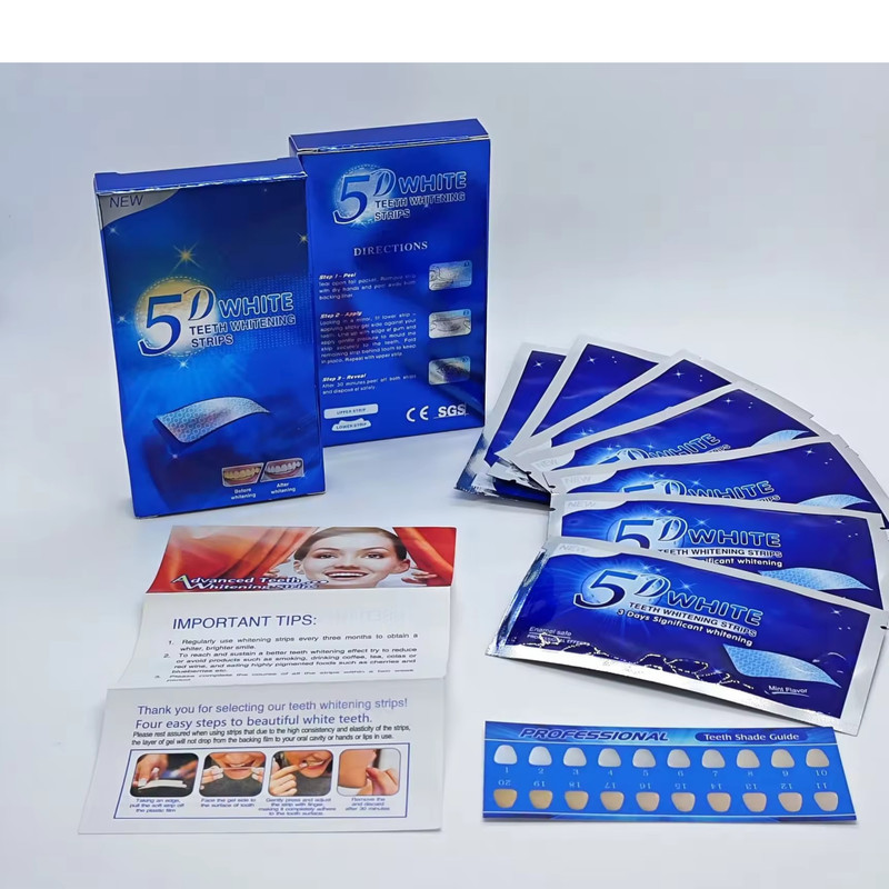 نوار سفید کننده دندان دوایت مدل 5 plus بسته 7 عددی