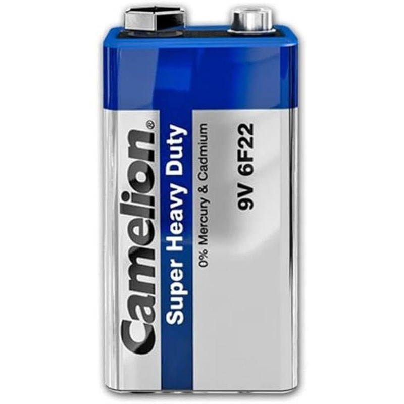باتری کتابی کملیون مدل Super Heavy Duty 6F22