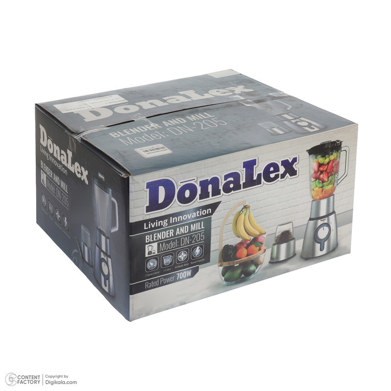 مخلوط کن و آسیاب کن 1.5 لیتری دونالکس مدل DN-205