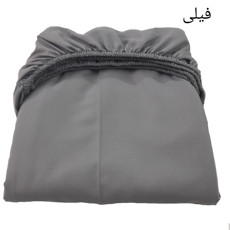 سرویس ملحفه مدل کشدار کد ni03077 یک نفره  دو  تکه