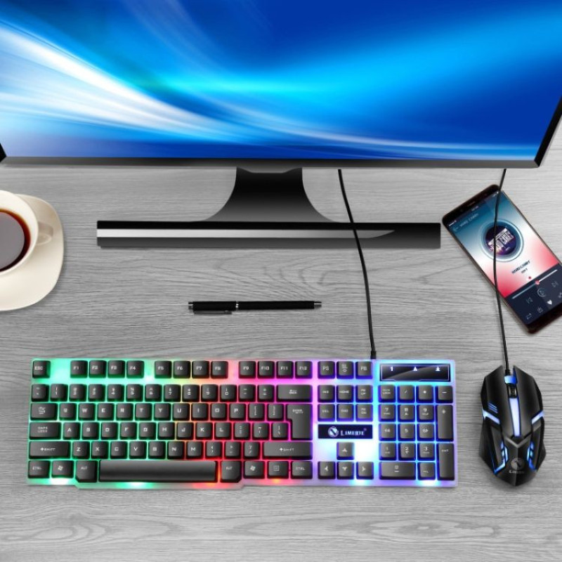 ست گیمینگ لایمید مدل RGB-GTX 300 کد HARD CORE