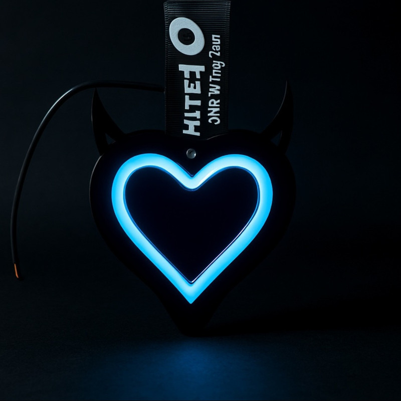 آویز تزئینی خودرو مدل سوریکاوا چراغ دار کد bl light blu