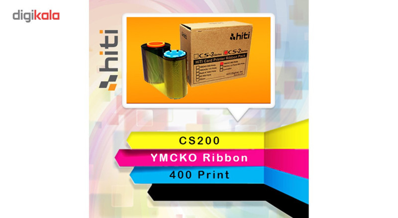ریبون رنگی هایتی مدل CS200 کد CS2-YMCKO