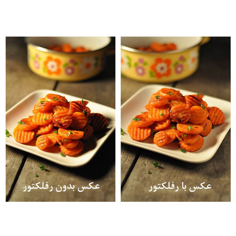 رفلکتور پنج کاره زئوس مدل 5in1 سایز 110x110 سانتی متر