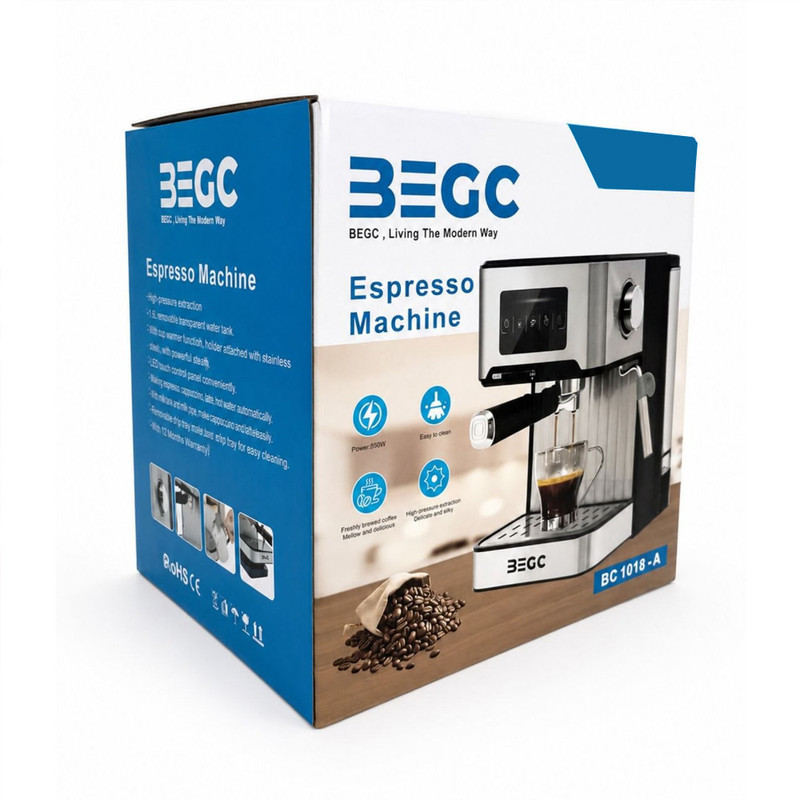 اسپرسوساز 1600 میلی لیتری بگسی مدل BC 1018-A