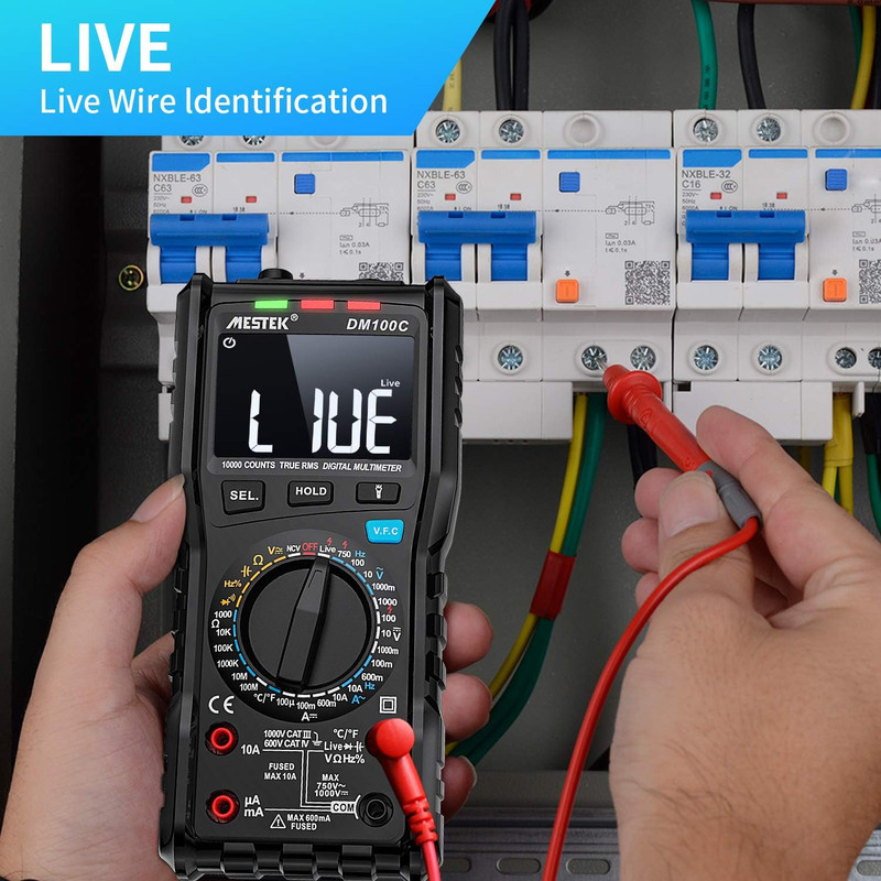 مولتی متر دیجیتال مستک مدل DM100C