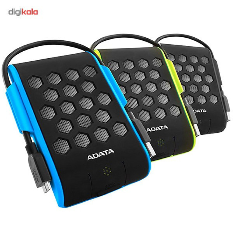 هارد اکسترنال ای دیتا مدل HD720 ظرفیت دو ترابایت دارای رابط USB Type-A 3.2