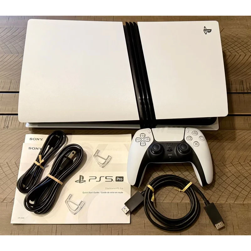 کنسول بازی سونی مدل PlayStation 5 Pro ریجن اروپا نسخه دیجیتال ظرفیت 2 ترابایت به همراه دسته اضافه