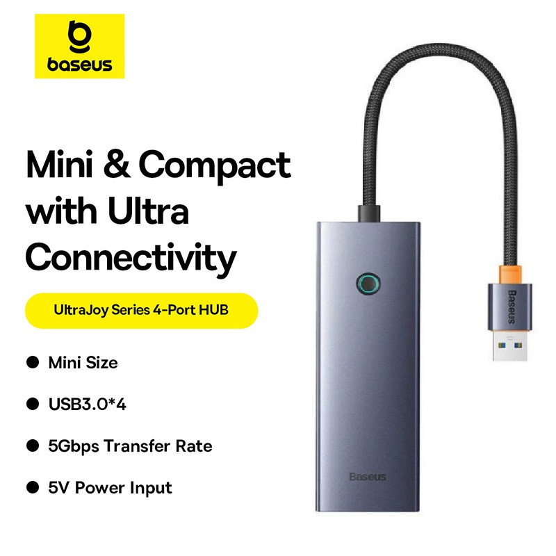 هاب 4 پورت USB بیسوس مدل  UltraJoy Series BS-OH108