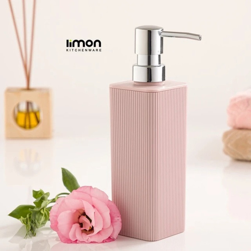 پمپ مایع دستشویی رومیزی لیمون مدل چهارگوش کد HS2160