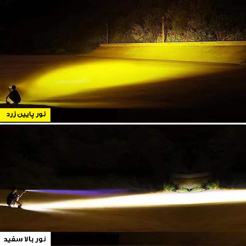 پروژکتور مدل آفرودی کد 2win-LED بسته دو عددی
