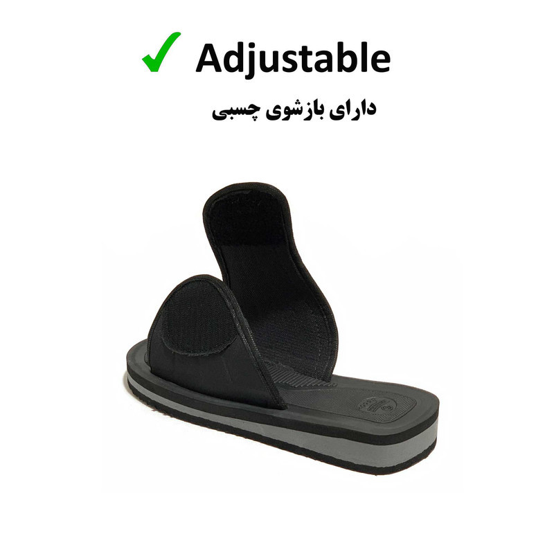 دمپایی مردانه مدل ابری کد AR6025UN