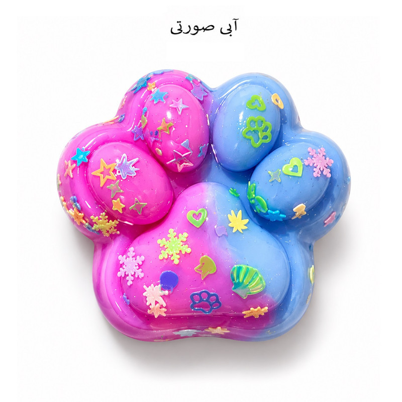اسکوییشی مدل پنجه گربه طرح آبرنگی