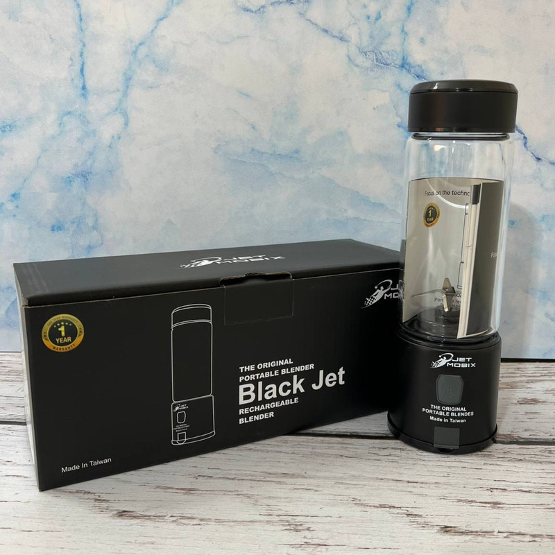 شیکر شارژی جت موبیکس مدل Black Jet گنجایش 0.45 لیتر